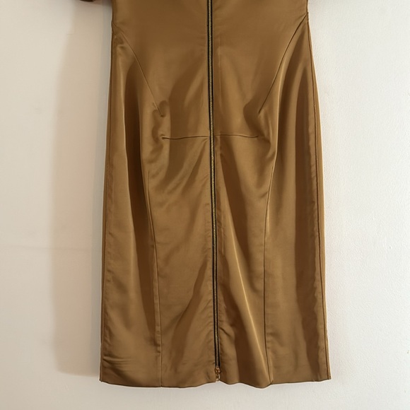 DOLCE & GABBANA gold dress sz42 NWOT - Picture 4 of 13